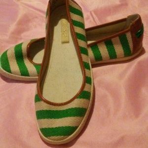 Nine West canvis shoes